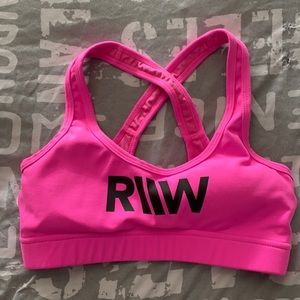 RYDERWEAR HOT PINK SPORTS BRA